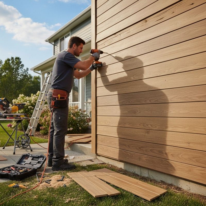 Wood Cladding Repair