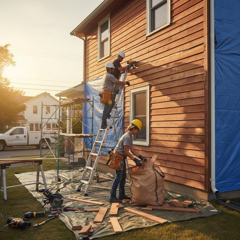 Wood Cladding Repair